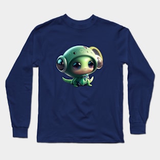 Cute Alien Long Sleeve T-Shirt